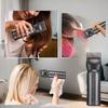 2 Stück Shampoo-Bürstenkopf Kopfhautmassagekamm Haarfärbe-Farböl-Applikatorflasche mit Bürste Friseursalon Haarstyling-Werkzeuge