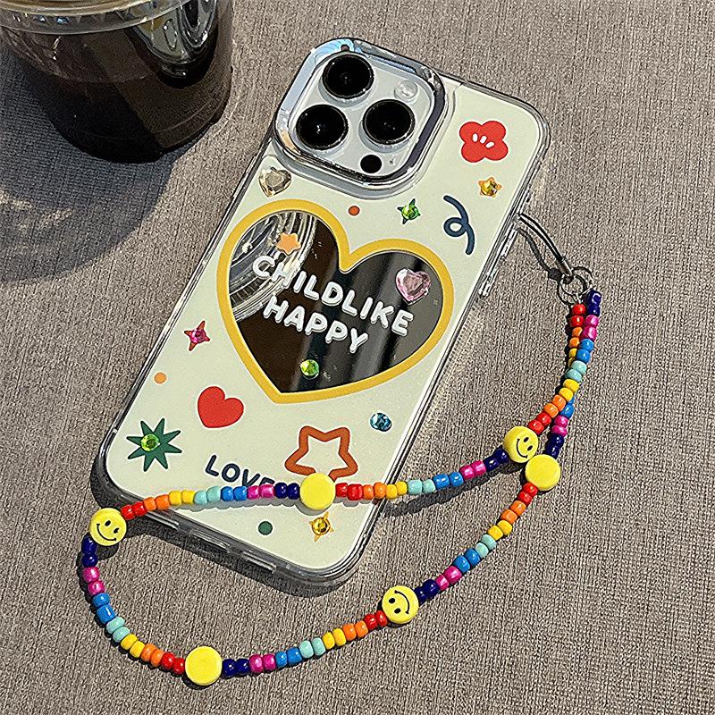 Zhitai Mirror Case with Bracelet for iPhone 15 Pro/16 Pro Max