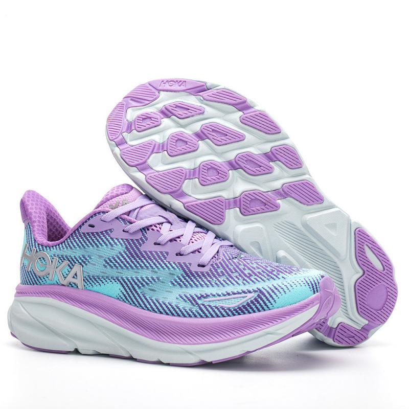 

HOKA new women s summer road running shoes Clifton light and comfortable cushioning men s sneakers 45