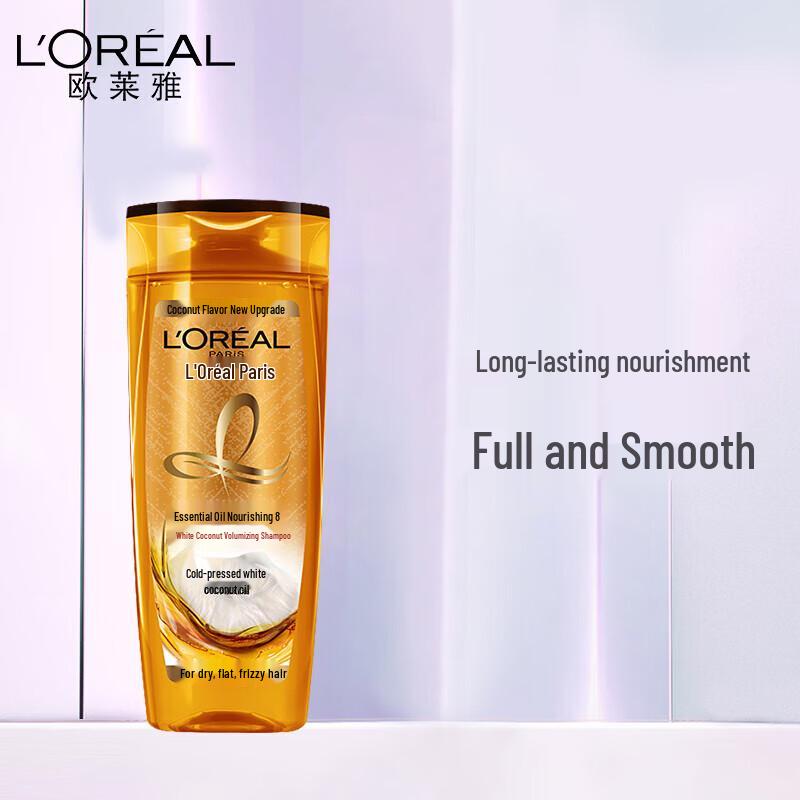 L'Oréal Elvive Coconut Oil Volumizing Shampoo 4-Pack