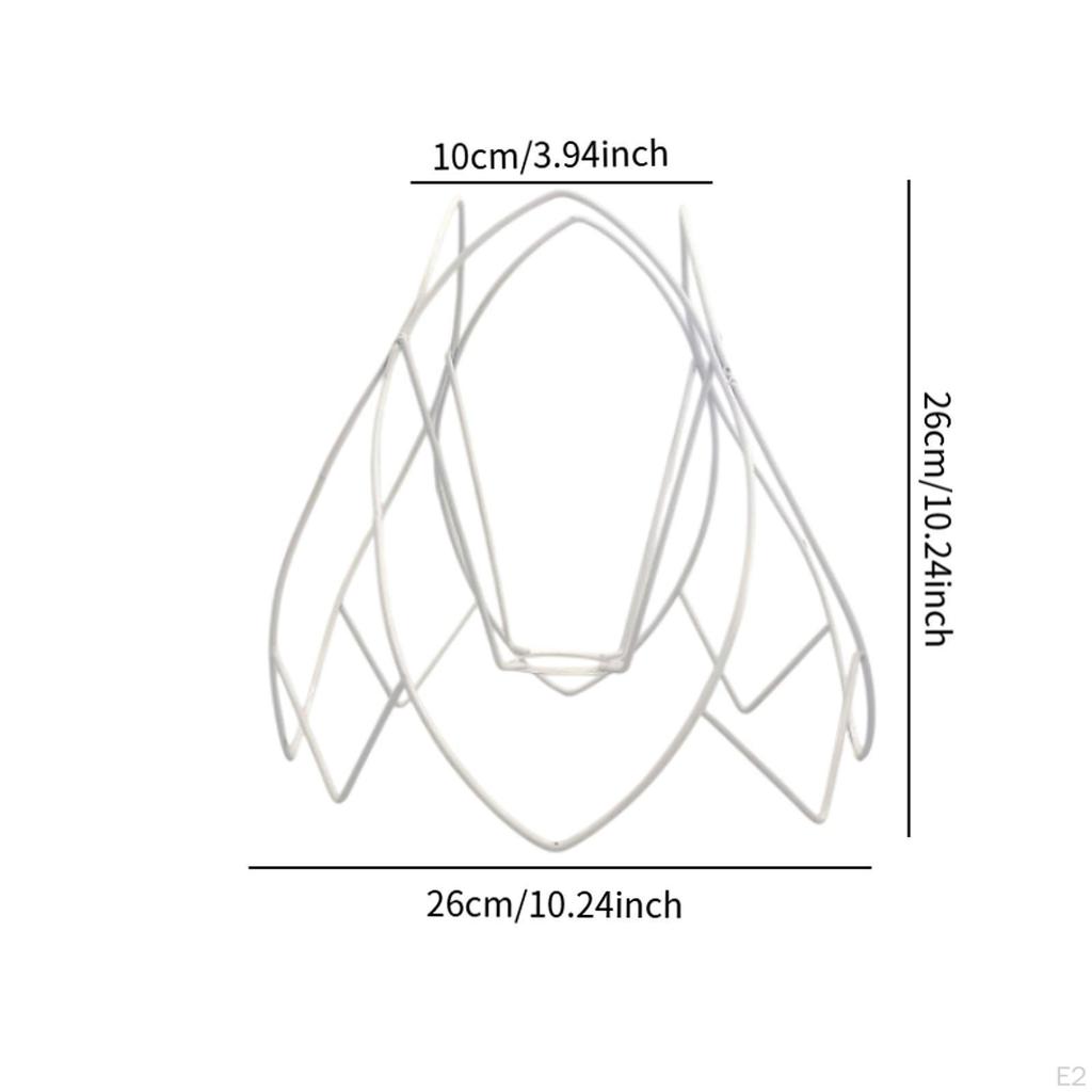 Ceiling Light Shade Lamp Cage Frame DIY Stylish Pendant for