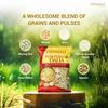 Patanjali Pustahar Dalia 500g Pack of 1 Healthy Whole Grain High Protein Dietary Fibre Breakfast Cereal