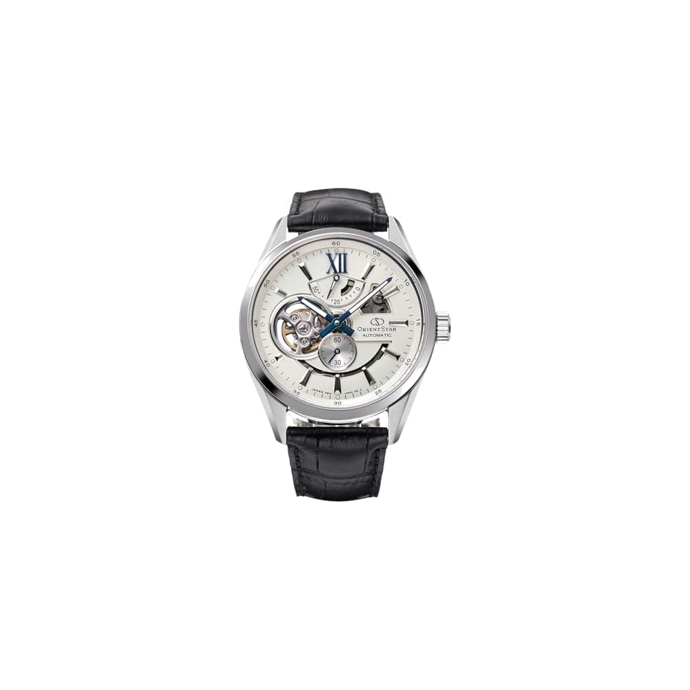 

Orient Star RK-AV0007S Men s Automatic Watch, Modern Skeleton Design, Mechanical, Made in Japan, with 2-Year Manufacturer s Warranty, Open Heart, Whit