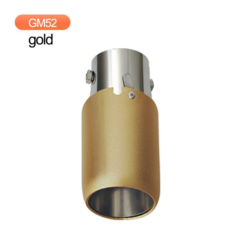 Decorative Exhaust Tip for 6.0-6.5cm Tailpipes, Compatible with BZ1.5 and Buick GL8