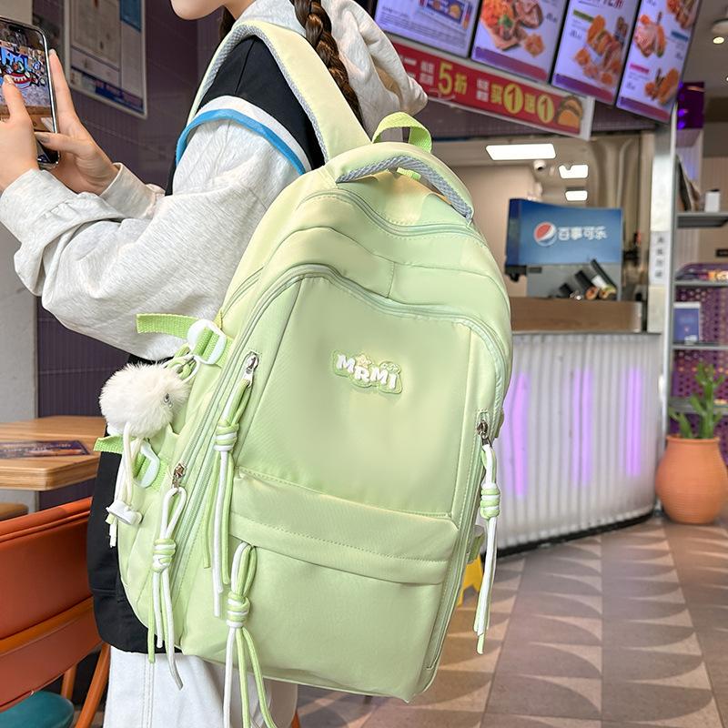 School bag children elementary school students girls junior high school students high school students multi-layer backpack