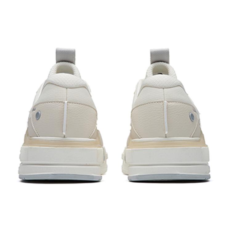 Anta Life Collection Lightweight And Breathable Low Top Skateboard Shoes Men's Gray White 912238066-2