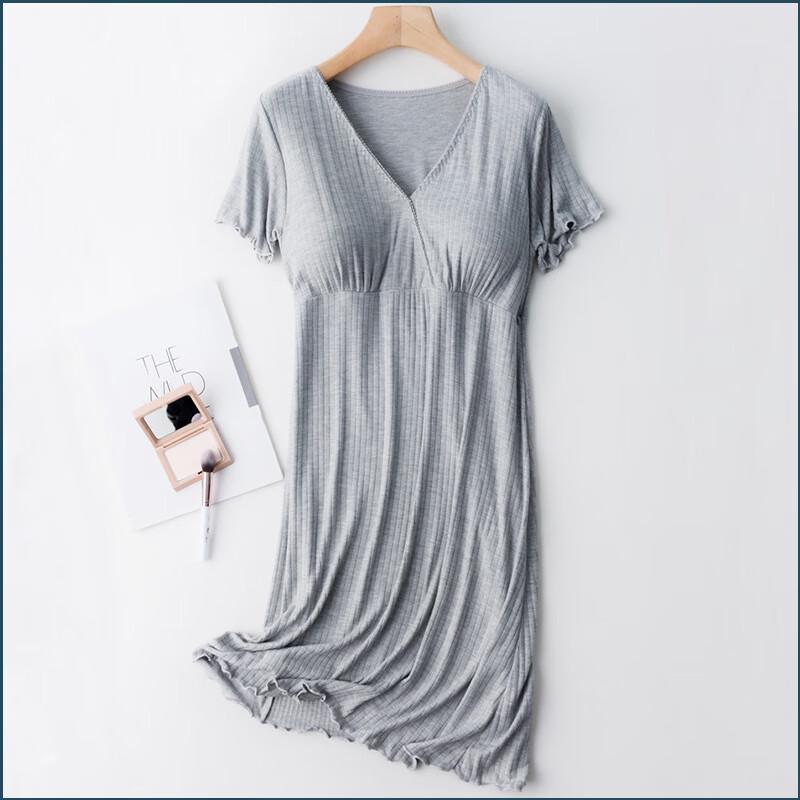 MODENGYUNMA Summer Thin Maternity Nursing Tunic Top