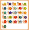 Montessori Wooden Snail Alphabet Matching Educational Toy for Kids