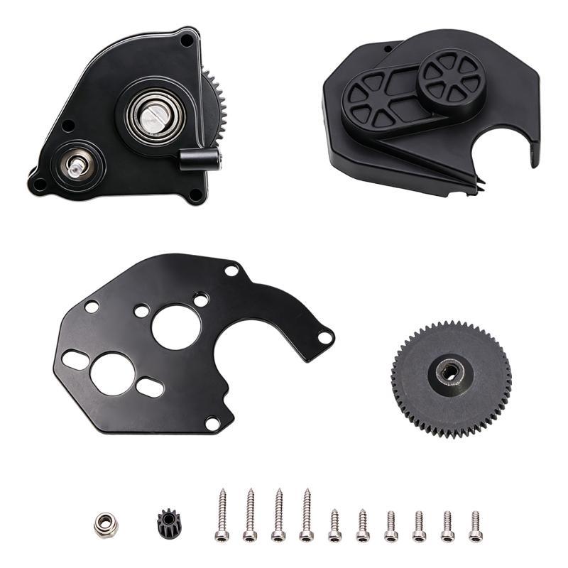 Durable RC Crawler Gearbox Assembly Upgrade Accessory for 1/24 SCX24 90081 C10 RC Cars