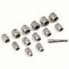 14pcs Impact Socket Set Nut And Bolt Extractor & Remover Chrome Molybdenum Steel Extractors with Storage Box for Automotive