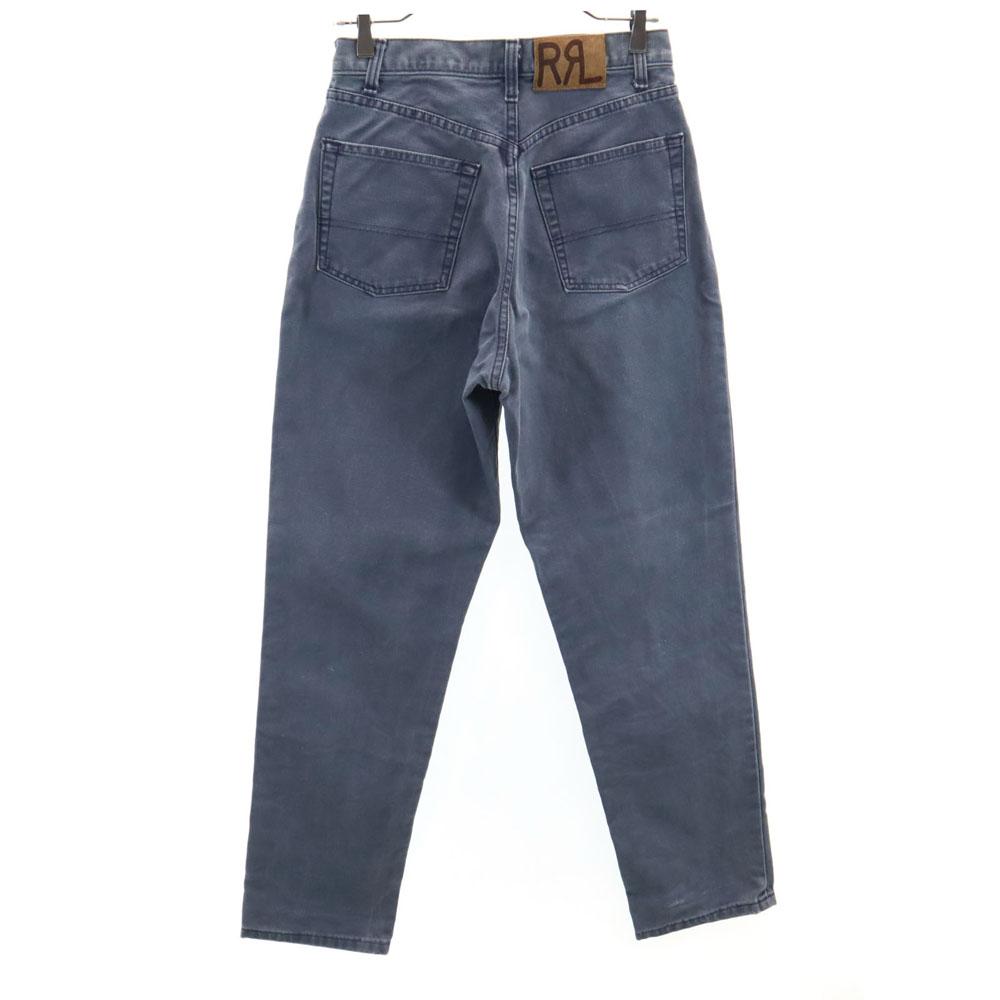 RRL Made In USA Straight Denim Pants Talon Zip Ralph Lauren RALPH LAUREN Men's Used