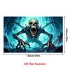Halloween decoration banners, Halloween-themed party decorations, perfect for holiday party decorations