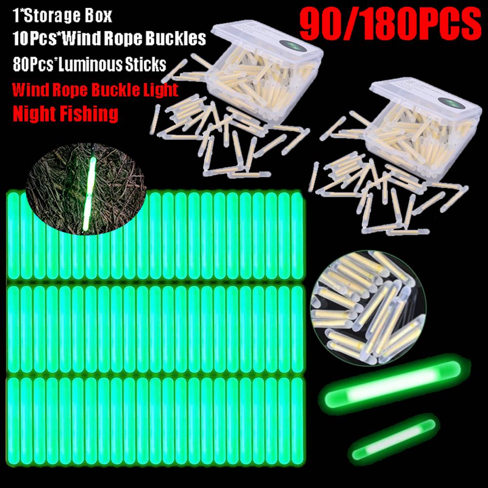 Wind Rope Warning Light Waterproof Tent String Lamp Wind Rope Decoration Light for Outdoor Camping Picnic