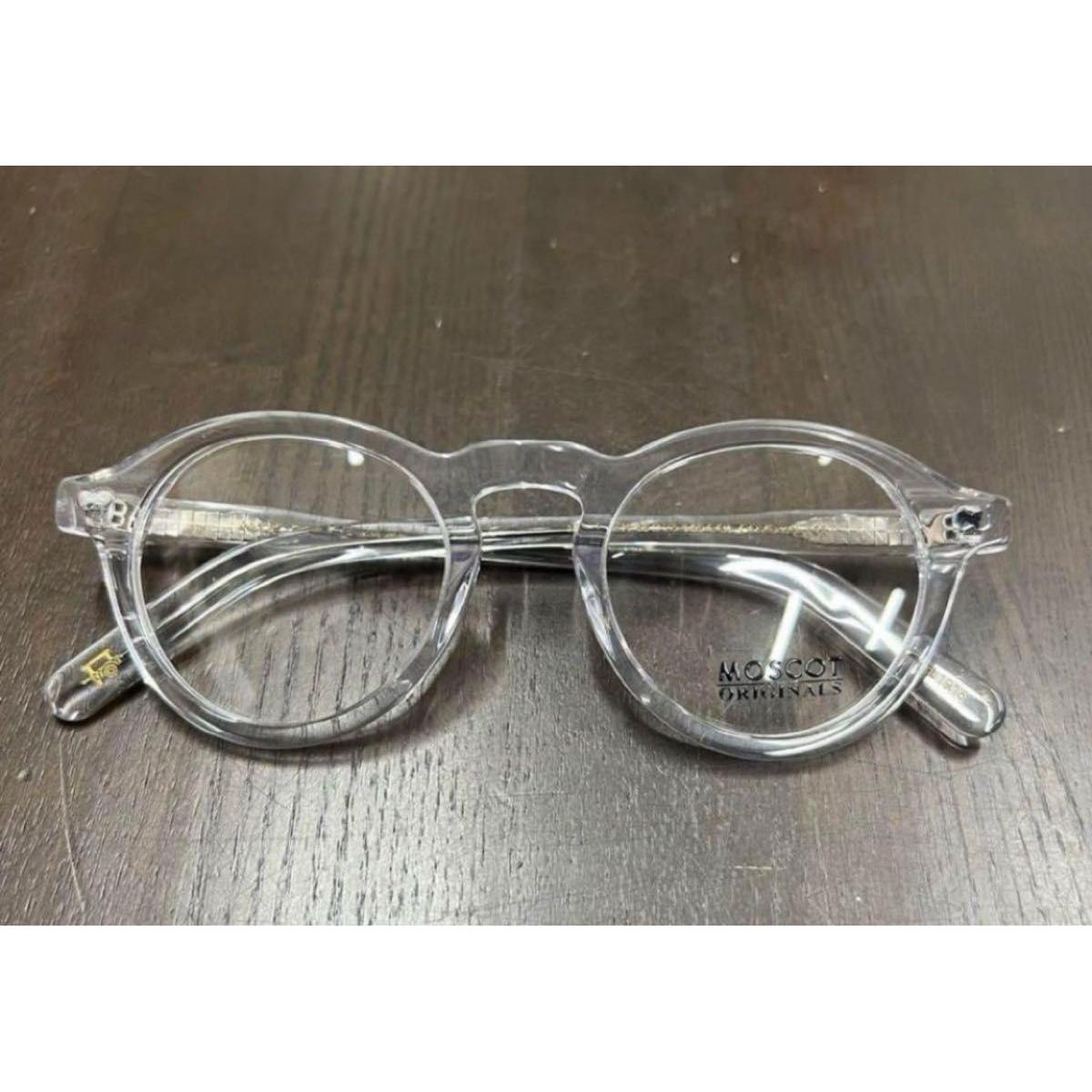 Used MOSCOT MILTZEN Miltzen Skeleton Clear