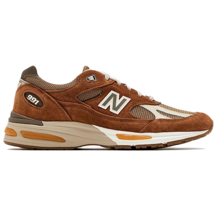 New Balance 991v2 Made In England 'Caramel Cafe' Sneakers U991GB2
