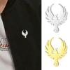 No Rust Phoenix Brooch Pin Unisex Design Metal Badge Luxury Animal Pins  Shirt Accessories