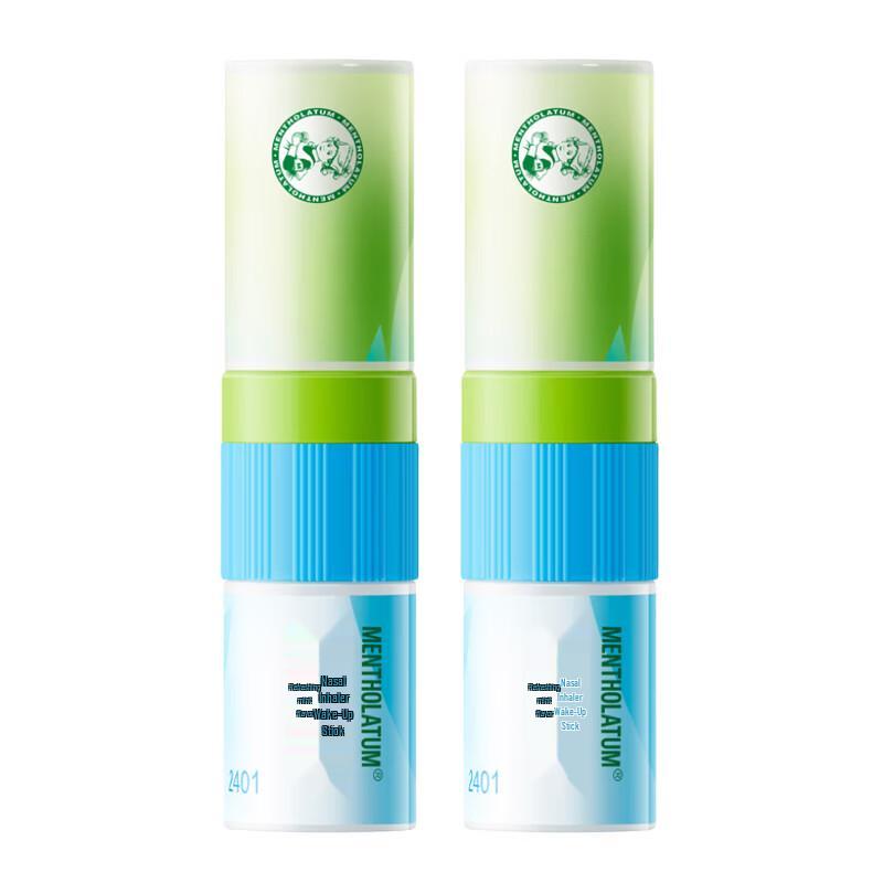 Mentholatum Nasal Inhaler & Topical Stick (2-Pack)