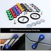 Jdm Car Modified Hex Fasteners Fender Washer Front/Rear Bumper Engine Concave Screws Fender Washer License Plate Bolts Styling