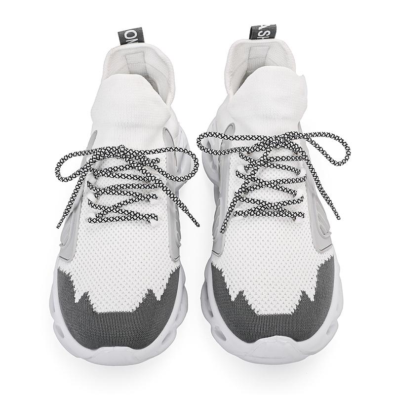 Мужские кроссовки модные дышащие повседневные спортивные туфли мужские кроссовки для бега — фото 4