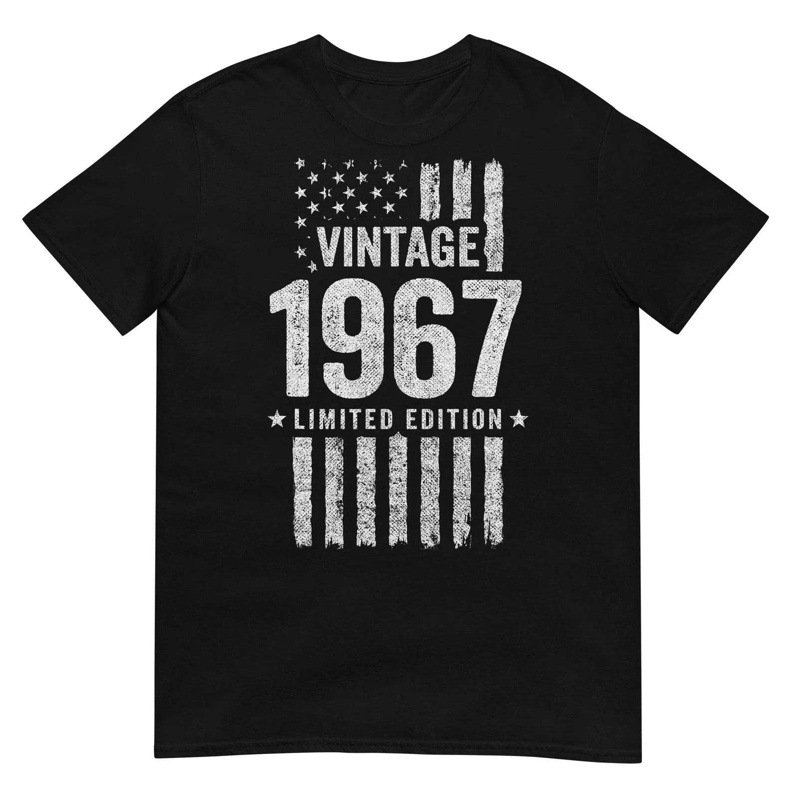 День рождения 1967 года - Родился в 1967 году - Ограниченный выпуск Винтажная футболка 1967 года L