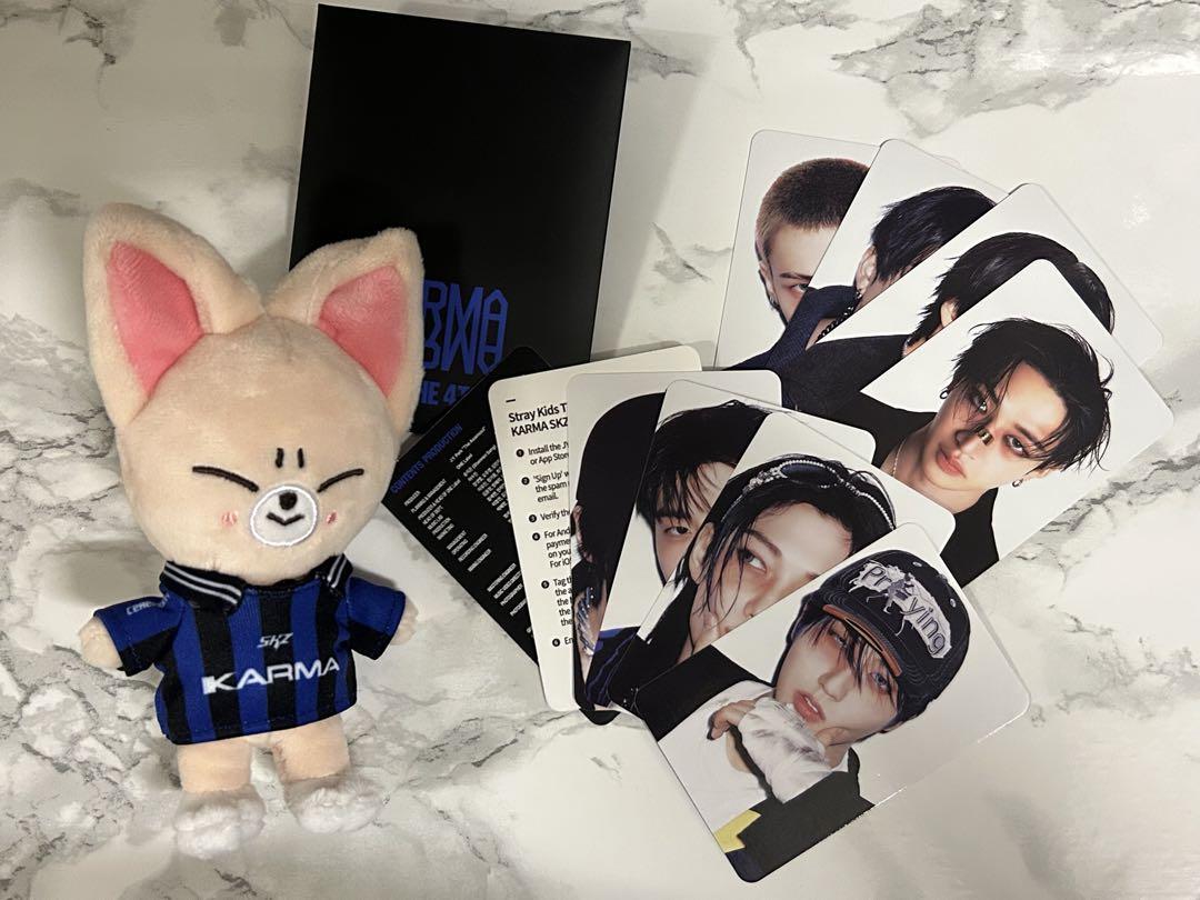 

[USED] KARMA SKZOO Foxxy Stray Kids Eye Entreca Key Ring