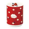 Officially Licensed Chiikawa Diameter Approximately 8 X Flower Garden Japanese Yamaka Teacup, 300ml, 10cm, Design, Tableware, Red, Shoten, CKW21-327