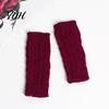 Knitted Arm Warmers for Women Ribbed Wrist Warmers, Stretchy Cable Fingerless Gloves, Lightweight Warm Sleeves Soft Mitten, Half Finger Autumn Winter