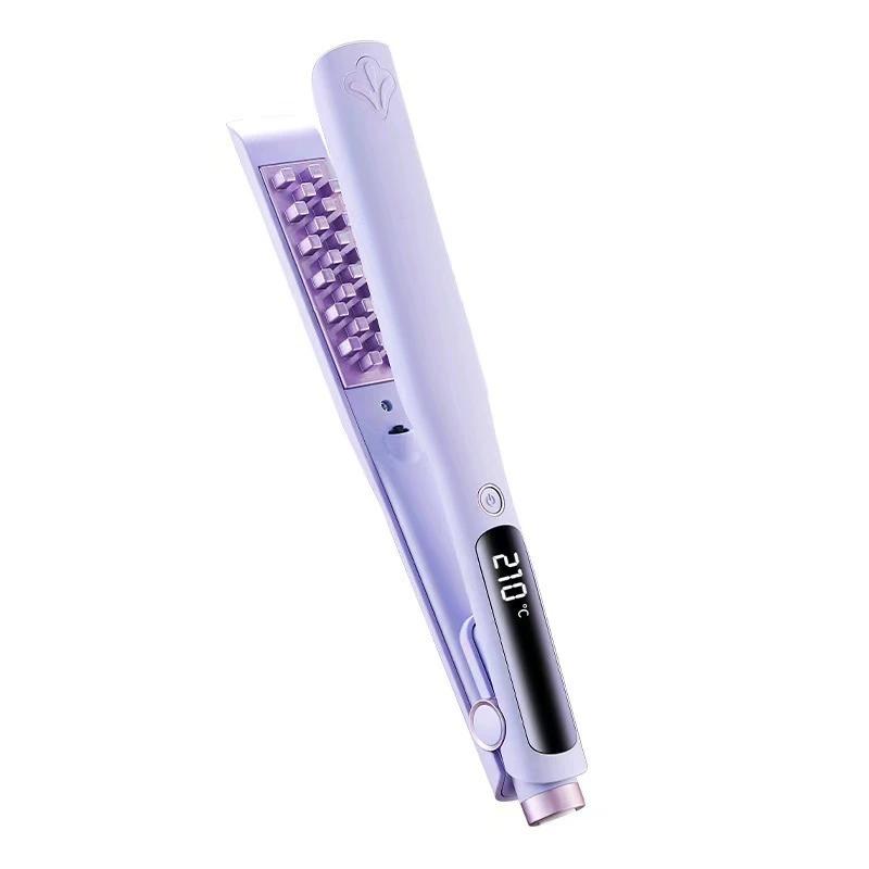 Portable ionic hair straightener for volume and straightening without damaging hair