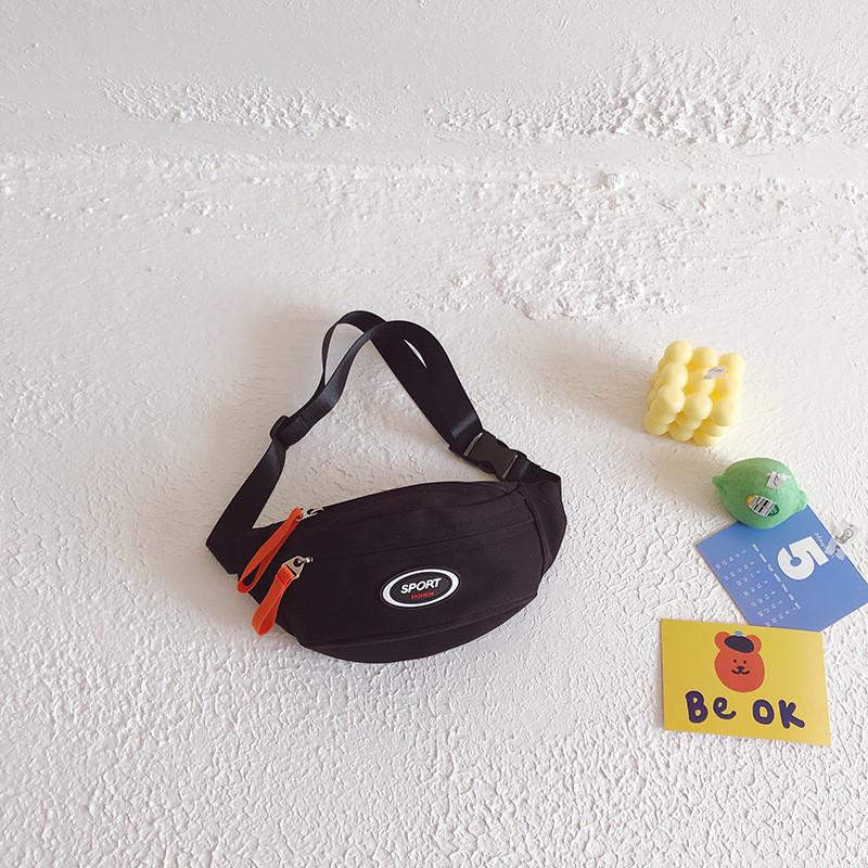 Stylish Kids Crossbody Bag With Breathable Canvas Material In Multiple Colors For 2024