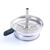 Stainless Steel Hookah Charcoal Screen & Bowl - No Foil Needed Hookah Accessories.