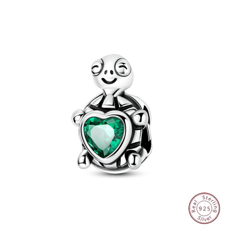 Charm Copper Pink Pendant Charm Fit Original Charm Bracelet Necklace Beads Diy Jewerlry Accessories