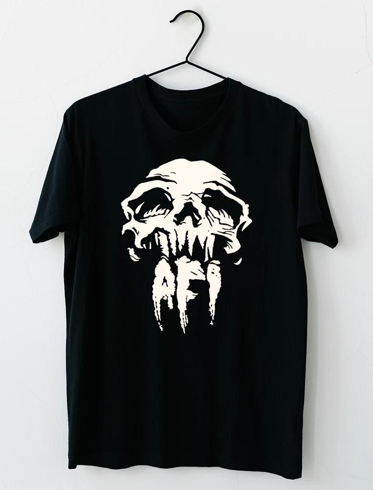 AFI A Fire Inside Logo Skull T-Shirt S M L XL 2XL 3XL L
