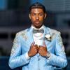 Apliques de Lentejuelas de Lujo Trajes de Hombre Solapa de Muesca Boda Novio Esmoquin Personalizado Blazer de Baile de Fin de Curso Masculino Conjunto de 2 Piezas Disfraz de Fiesta Homme