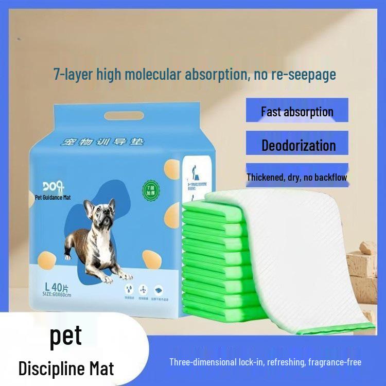 Thickened Deodorizing Pet Pads - Absorbent Disposable Diapers for Dogs & Cats