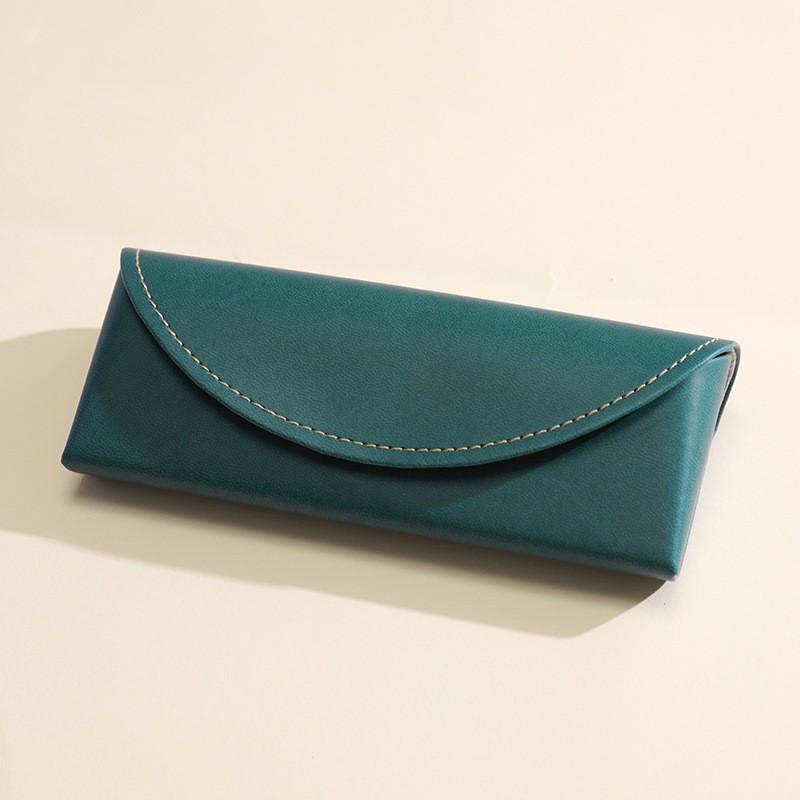 Vintage Pu Leather Glasses Case 3D Glasses Holder Eyewear Storage Box Personality Myopia Sunglasses Container Gift