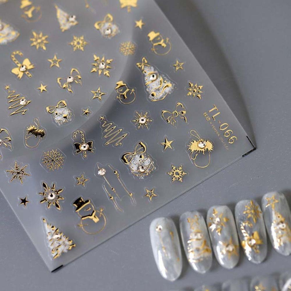 

Nail Art Supplies Christmas Nail Stickers Christmas Nail Decorations Girls TL066