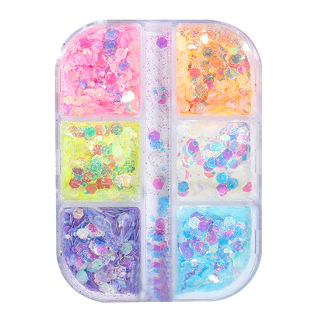 Nail Glow Powder Super Bright Multi-effect Luminous Nail Polish Powder