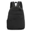 Schoolbagins Mori Harajuku high school student college student backpack solid color unprinted wind wash canvas bag travel backpack