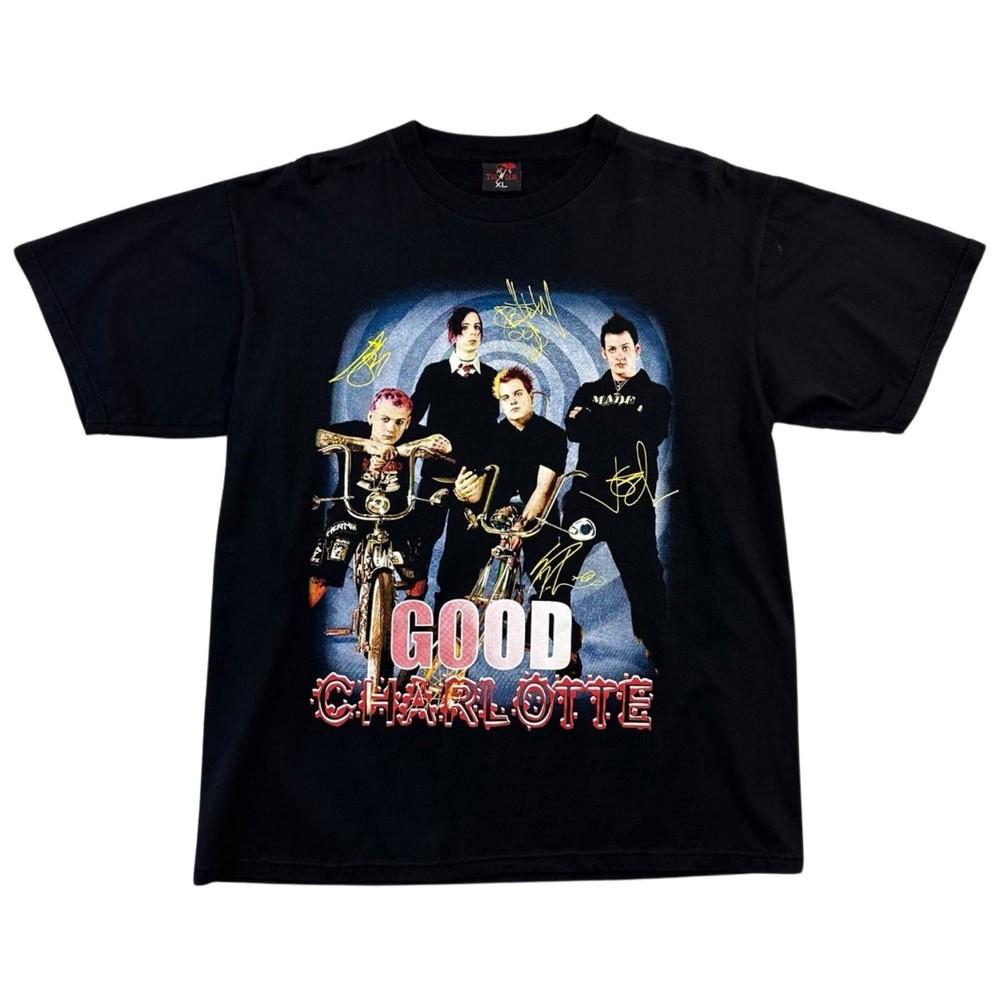Vintage Good Charlotte 90s 00s Pop Punk Band Cover T-Shirt S-5XL Unisex T-Shirt M