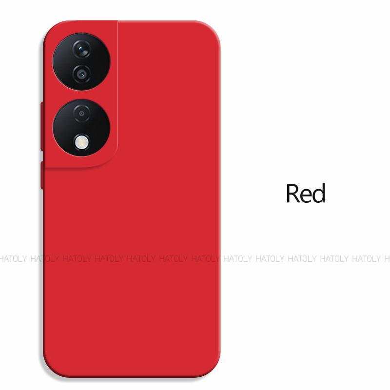 For Honor X7B Case Honor X7B Cover Bumper Luxury TPU Shockproof Liquid Silicone Protective Phone Cover For Honor X7B