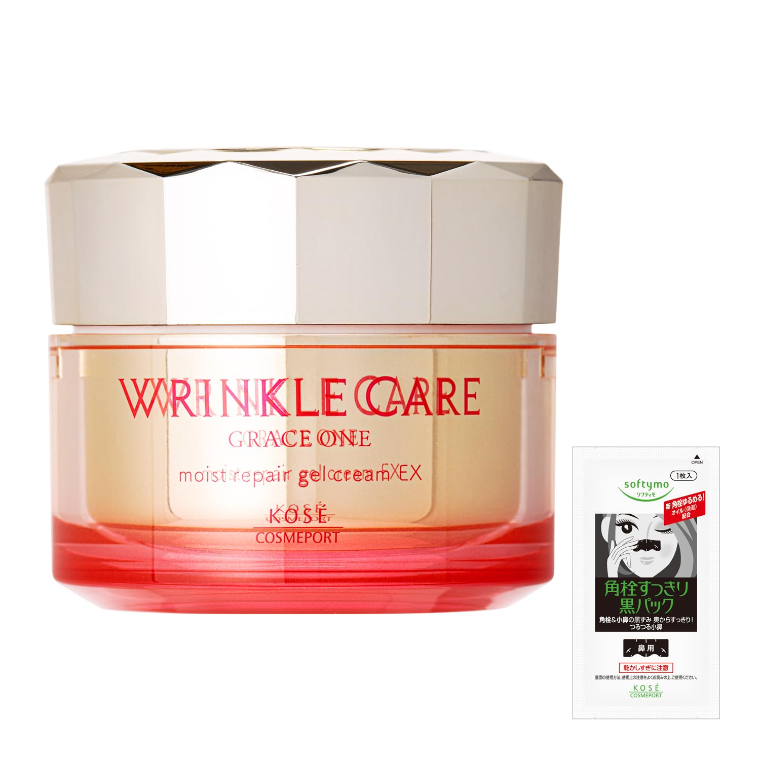 

Grace One Wrinkle Care Moist Repair Gel Cream EX Wrinkle Improvement 100 г с бонусом [квази-лекарство] Все в одном