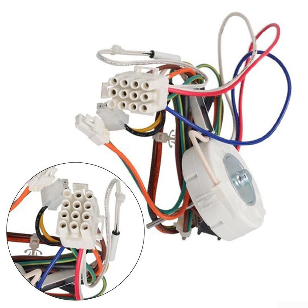 Leiser Kühlschrank Verdampfer Lüftermotor für W11402610 Gefrierschrank Ersatzteil Kühlschrank Kondensator Lüftermotor Zubehör