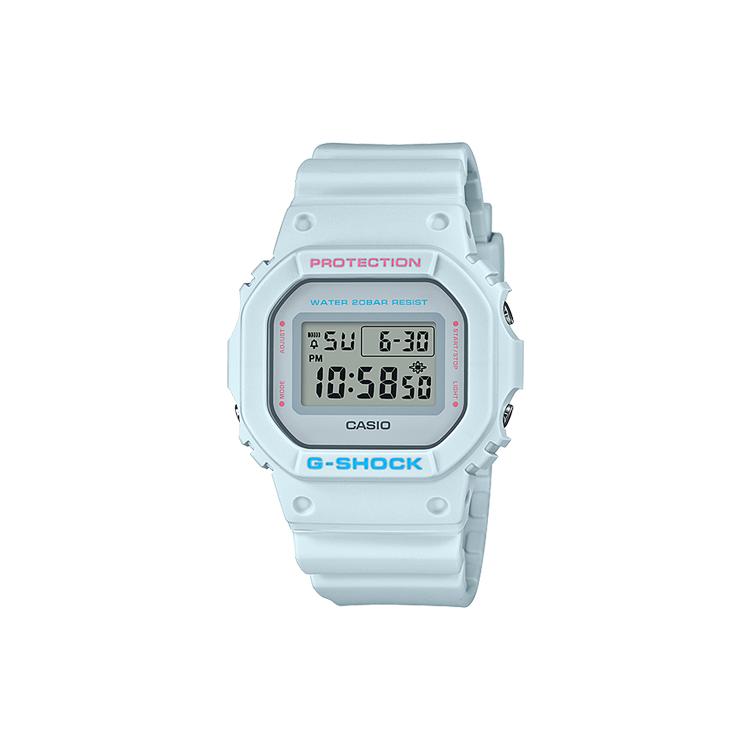 

CASIO Women s G-SQUAD Series Blue Watch DW-5600SC-8 DW-5600SC-8 Light Blue Watch Dial
