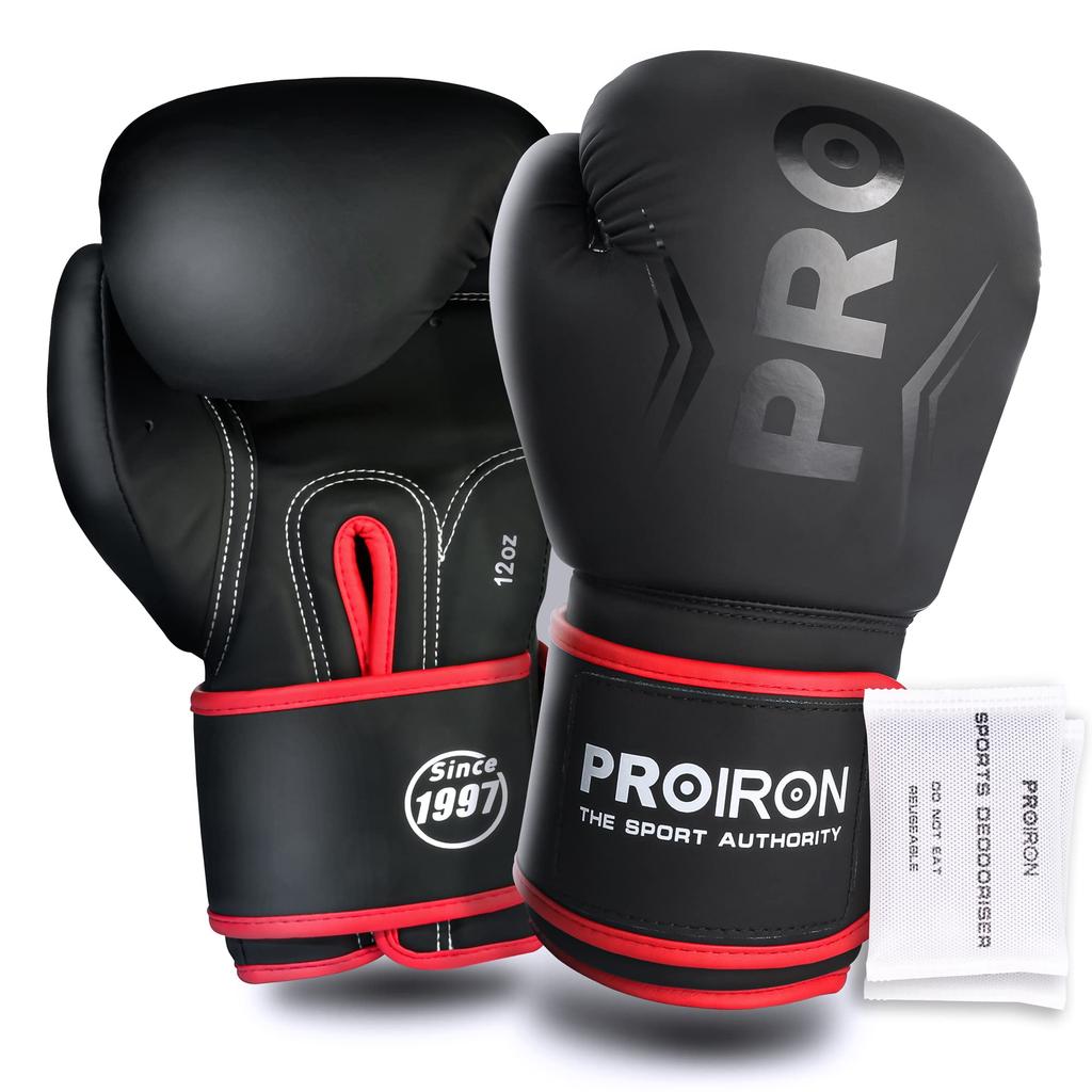 PROIRON Boxing Includes Maintenance Warranty Gloves, 12oz, Thick, Durable, Comfortable, Bag, 1-Year