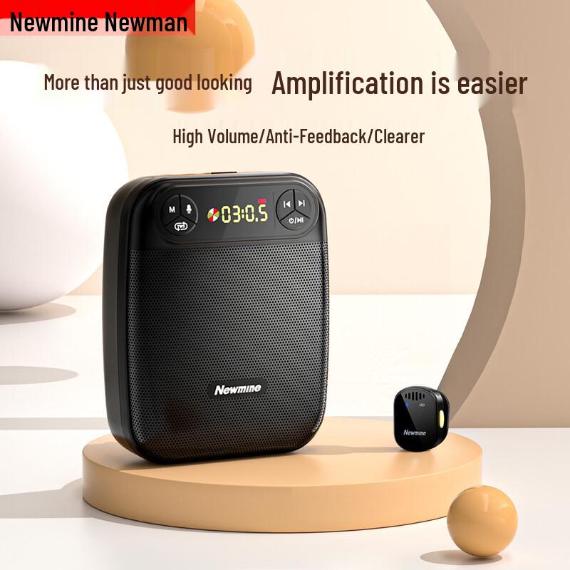 

Newmine U-239 Portable Wireless Voice Amplifier Microphone CN plug (adapter included)