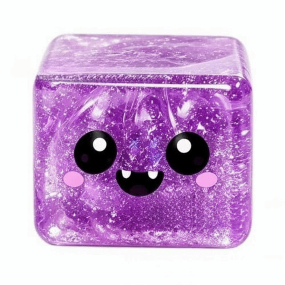Spooky Design Fidget Toy Slow Rebound Stress Relief Toy Fidget Squishy Cube Halloween
