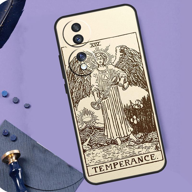 Tarotkarten Astrologie Sonne Mond Handyhülle Für Honor 90 Lite 70 50 Magic 5 6 Pro X6 X7 X8 X9 X6a X7a X8a X9a X9b X8b Hülle