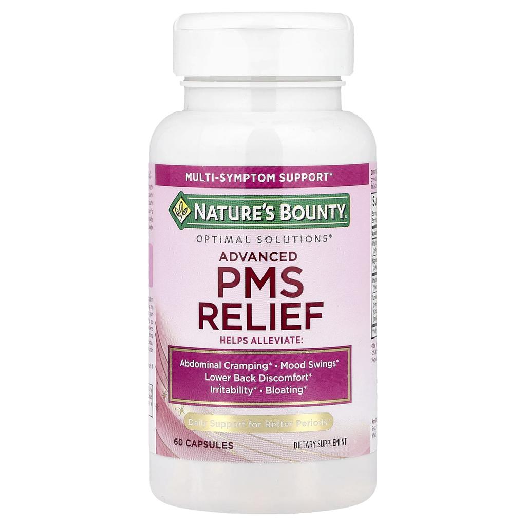 Nature's Bounty Advanced PMS Relief, 60 Capsules