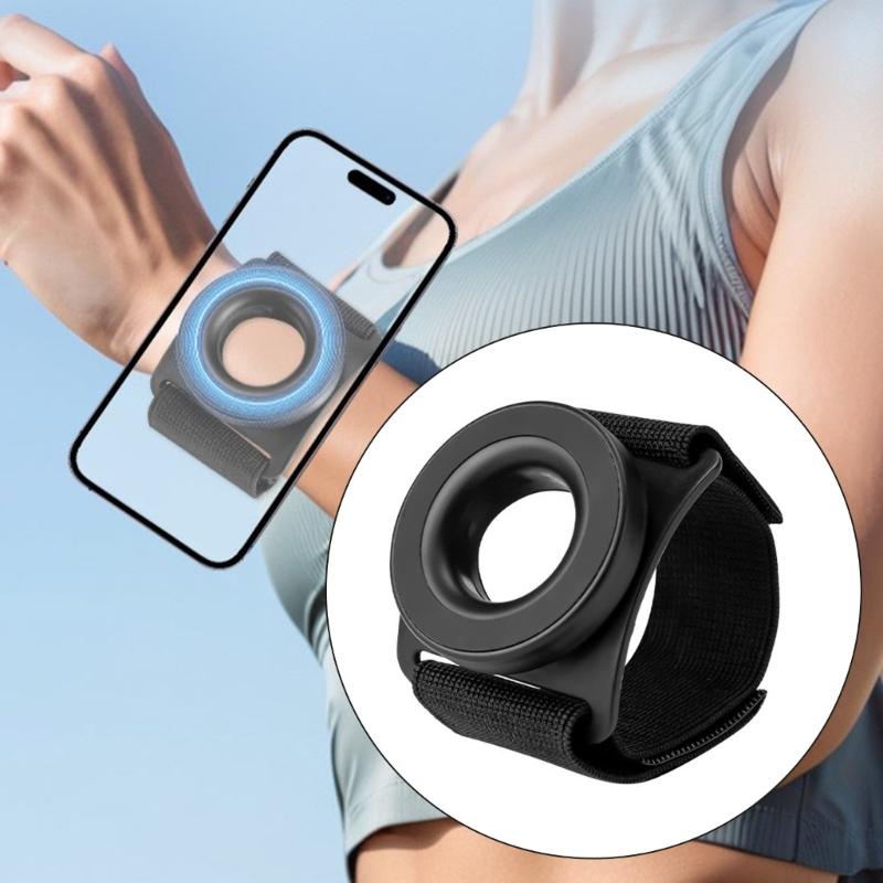 Magnetic Phone Wriststrap Stand Holder For  Convenience And Multiple Angle Viewing Navigation Sports Stability