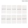 10Pcs White Plastic Hinge Linker Plastic Aircraft Helicopter Quadcopter For RC Airplane